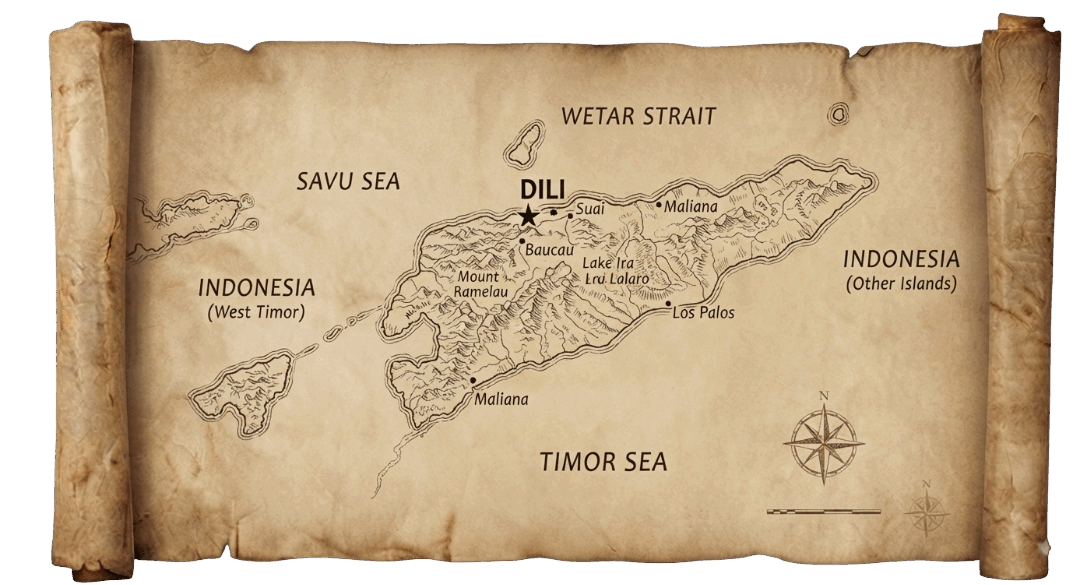 Timor-Leste map