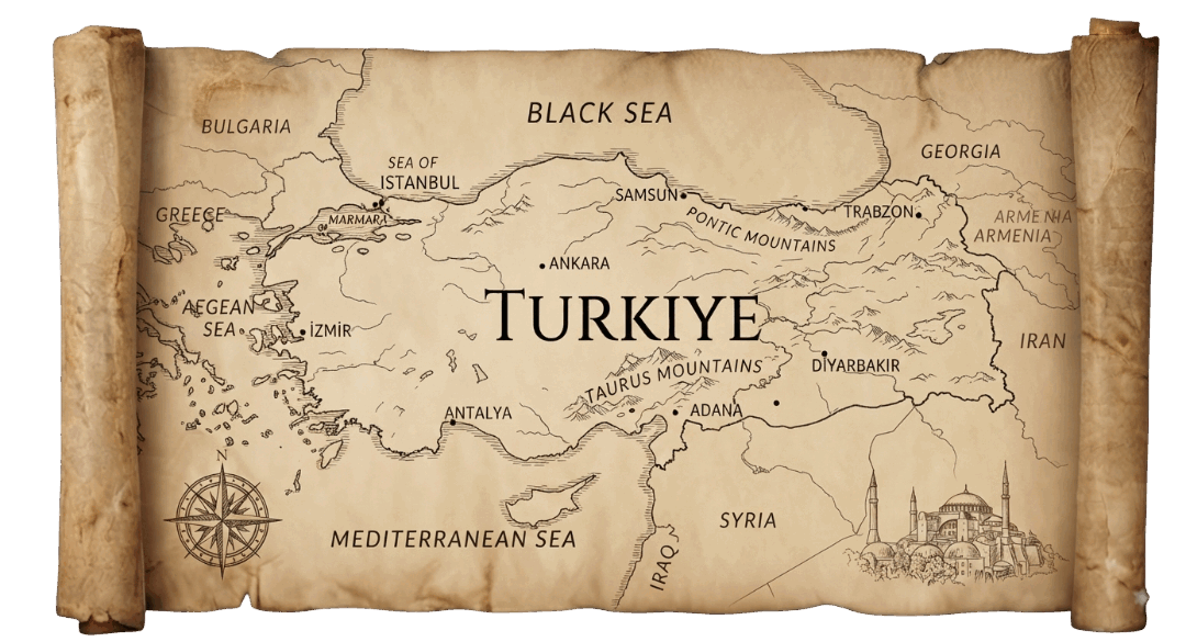 Turkey map
