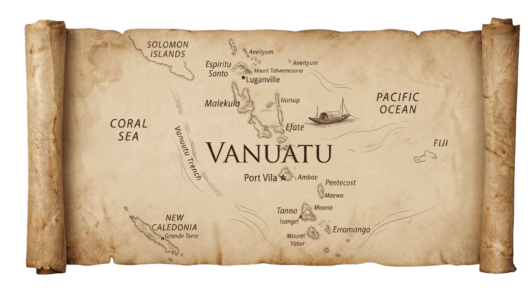 Vanuatu map