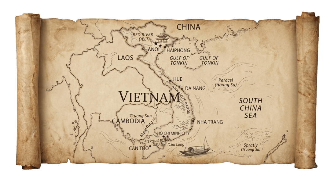 Vietnam map