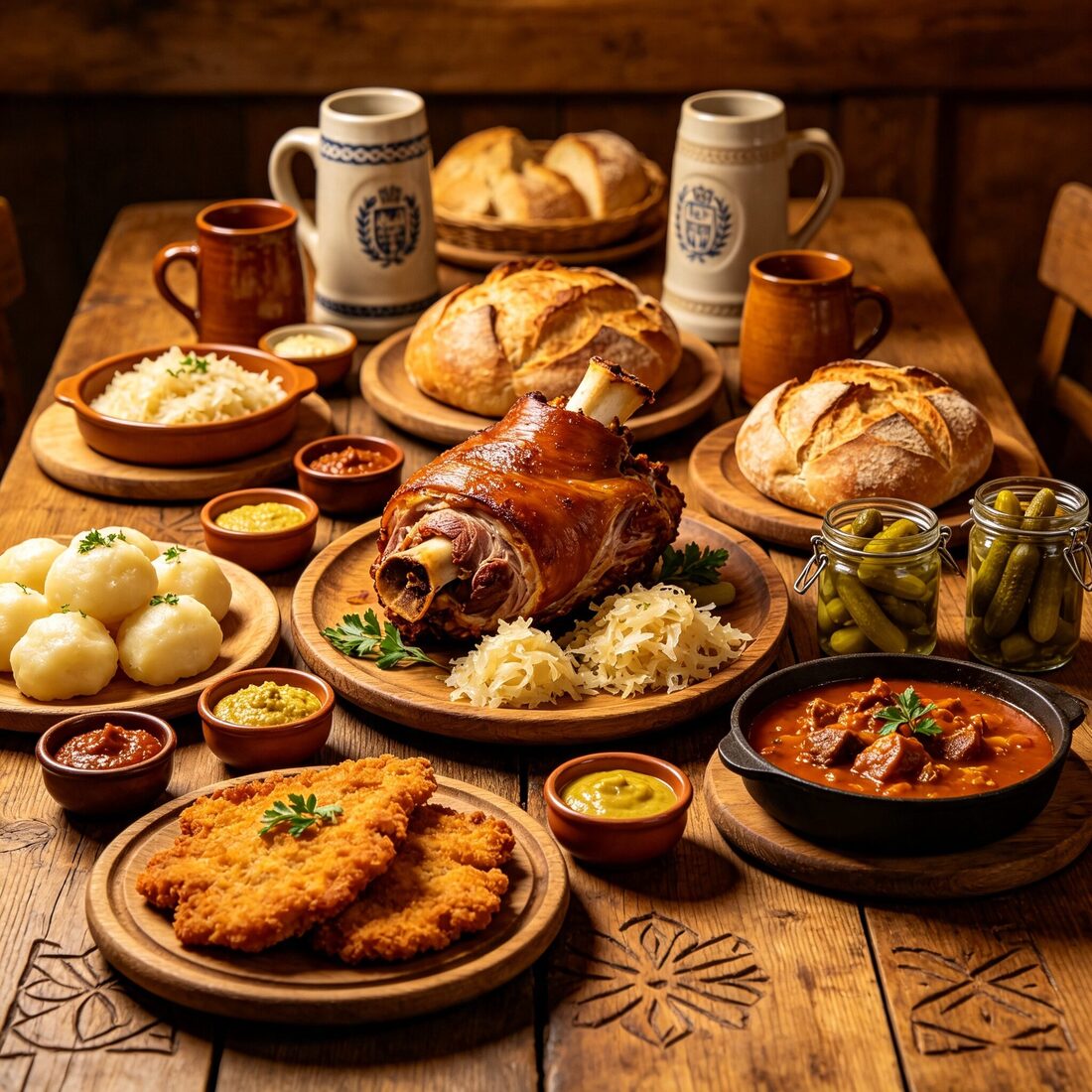 A map of European food regions