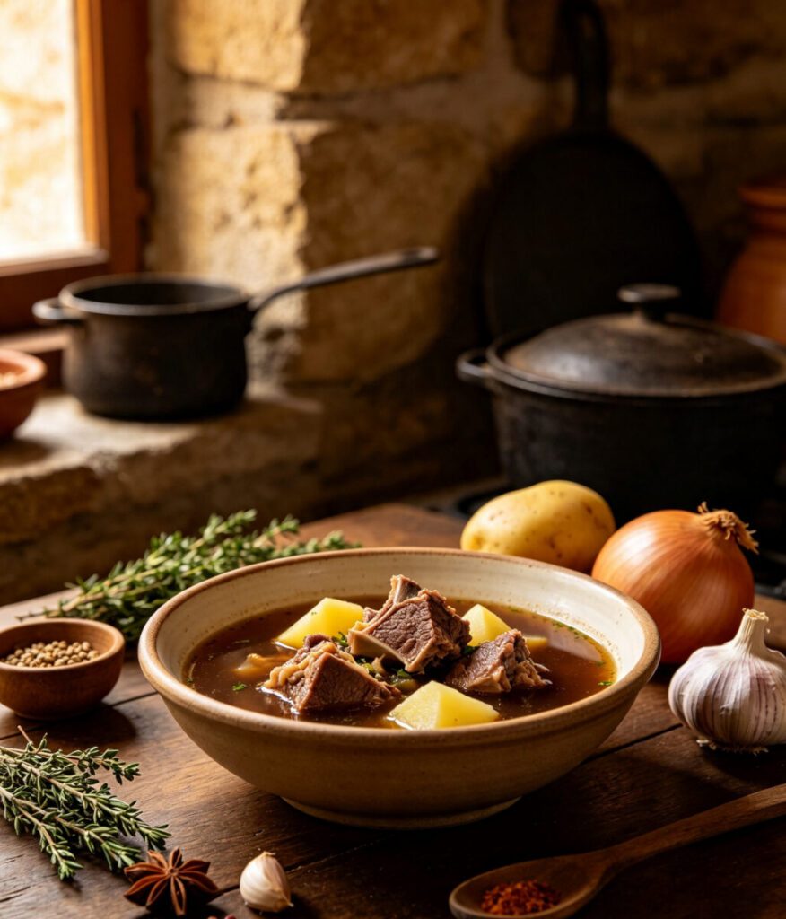 Chairo Base (Bolivian/Andean Lamb-Potato Broth)
