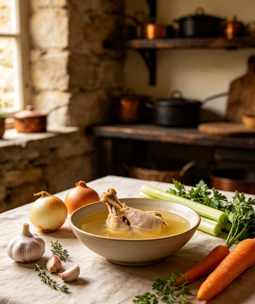 Consomé de Pollo (Mexican Chicken Consommé)