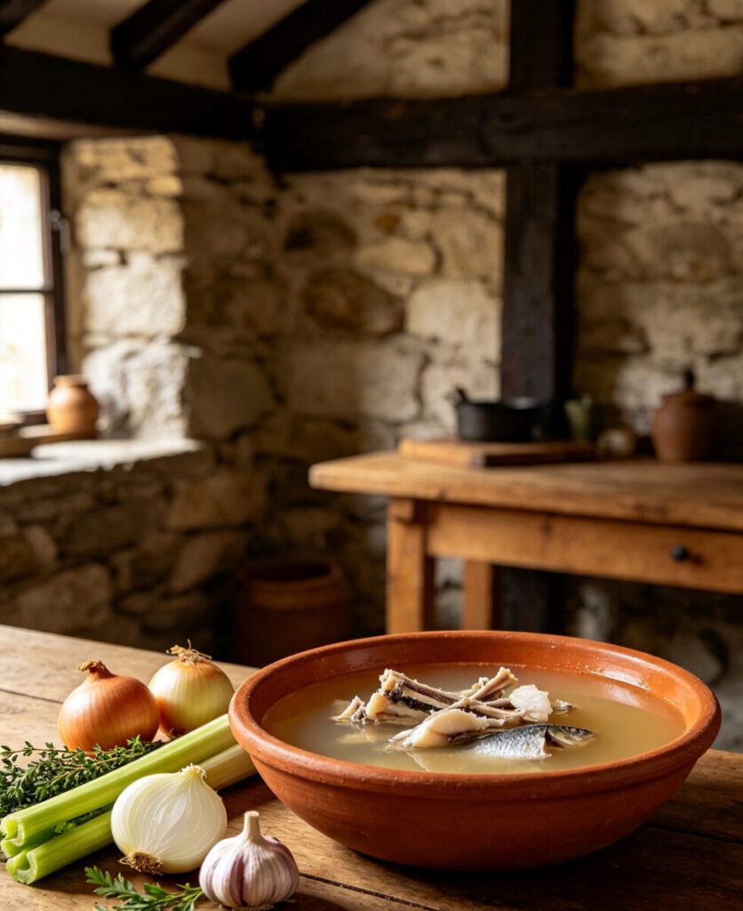 Fondo de Pescado (Peruvian Fish Stock)