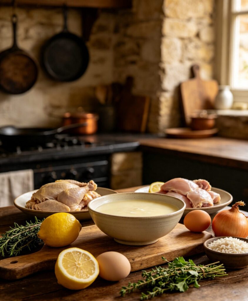 Greek Avgolemono Base