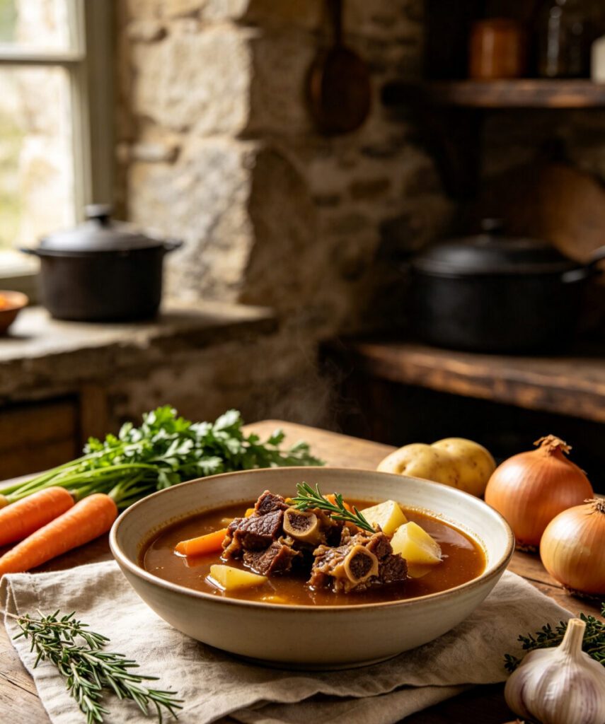 Jamaican Oxtail Broth