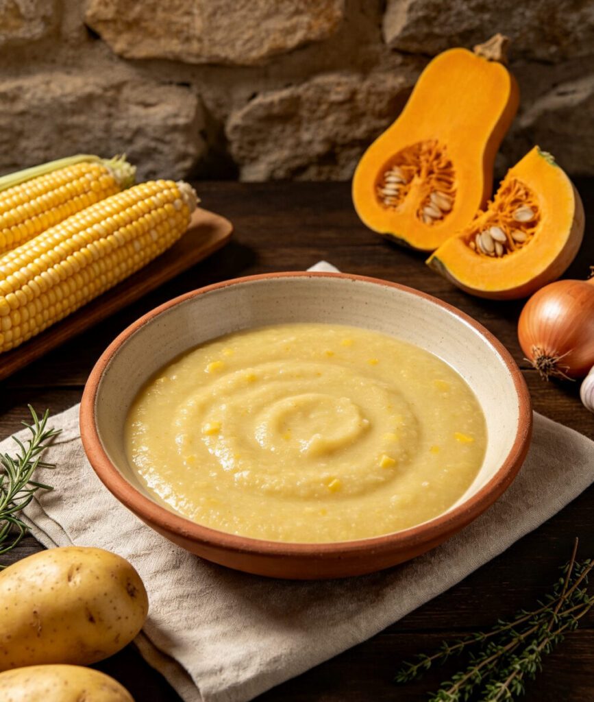Locro Base (Argentine/Andean Corn-Squash Stew Base)