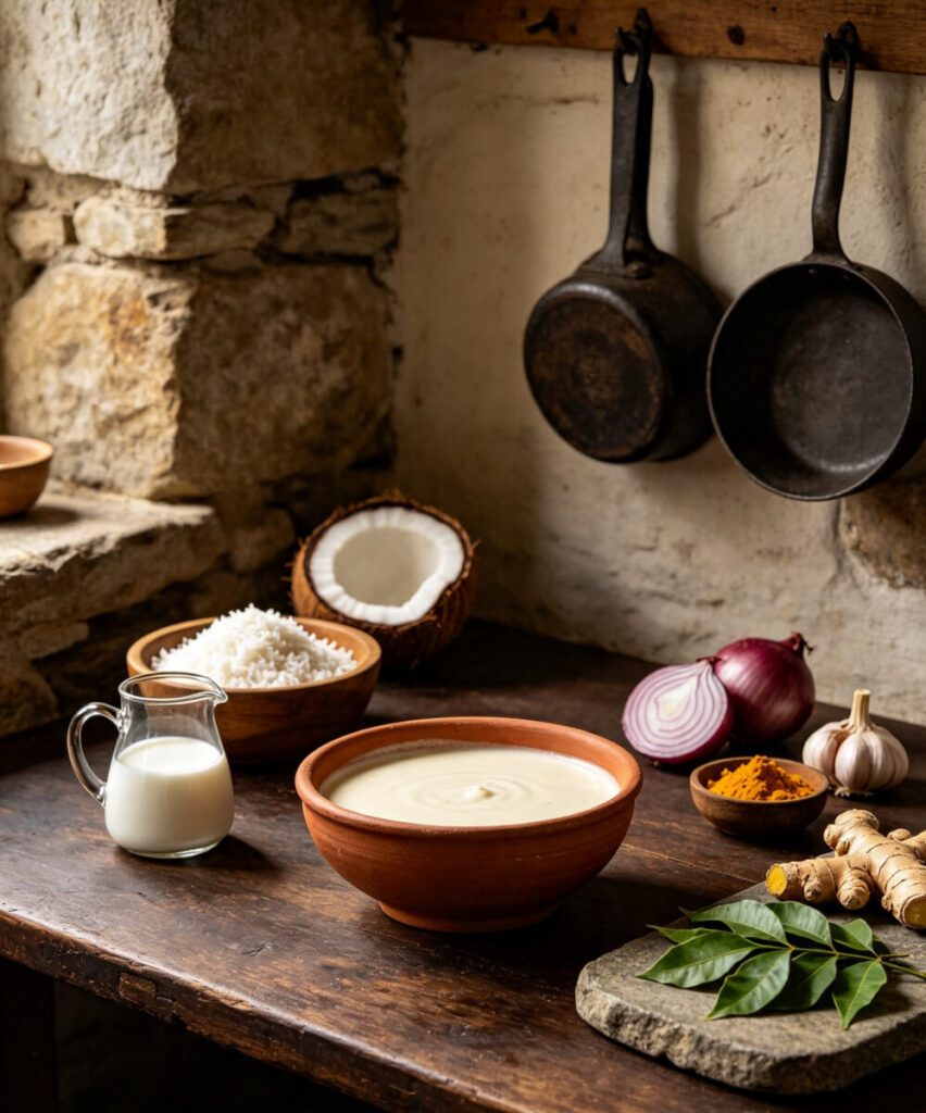 Sri Lankan Coconut Milk Gravy Base