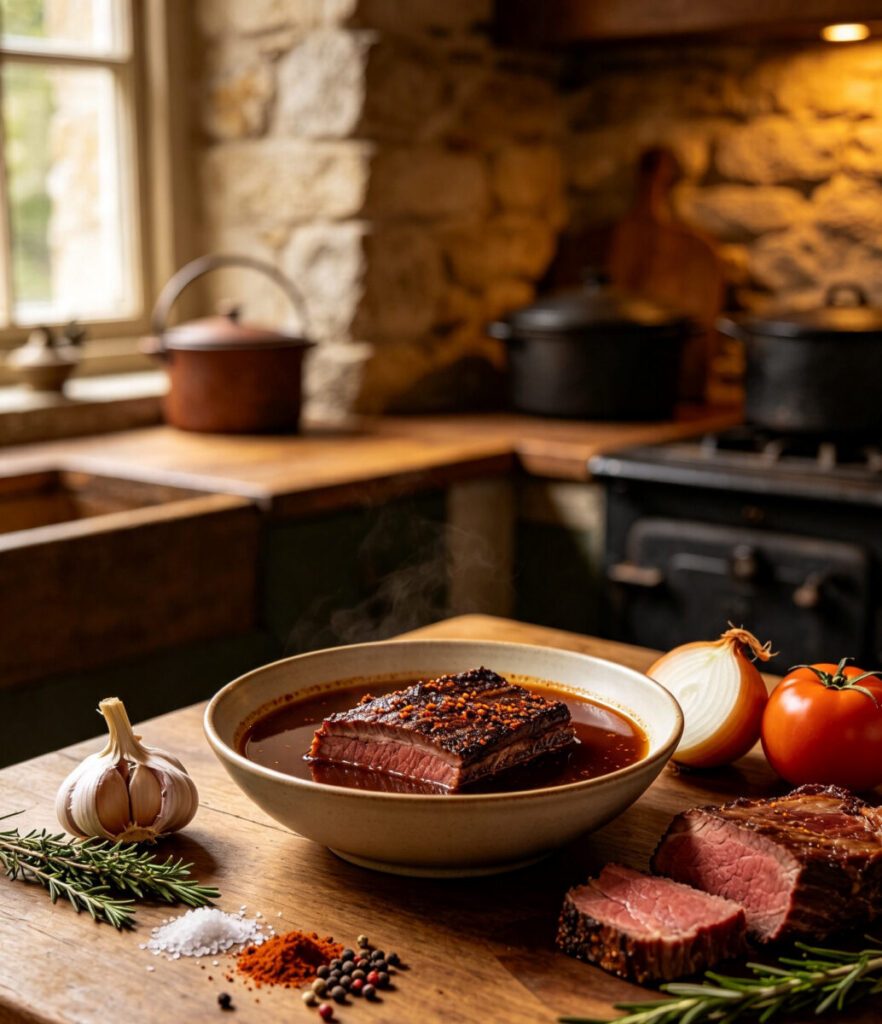 Texas Beef Brisket Braising Liquid